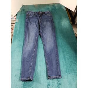 Aeropostale Jeans Size 6 Short Womens Blue Pants Stretch Denim High Rise Jegging